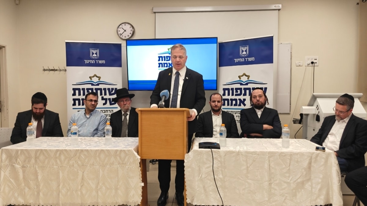 הכרת תודה לשר החינוך: תקצוב מורחב לישיבות ההסדר החרדיות – צעד חשוב לעתיד הצעירים
